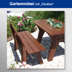 Planex24 - Gartenmöbel mit Struktur Planex24 - Gartenmöbel mit Struktur